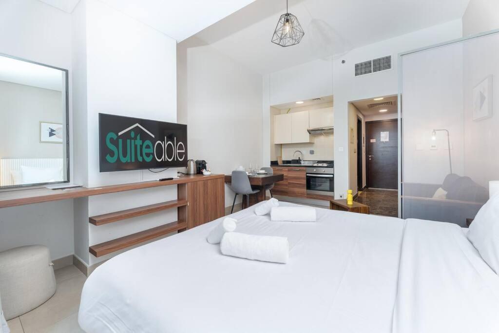 Cozy Studio In Sparkle Tower Jbr By Suiteable Dubai Exterior foto