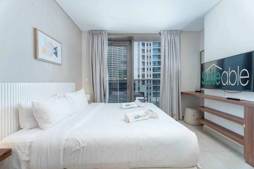 Cozy Studio In Sparkle Tower Jbr By Suiteable Dubai Exterior foto